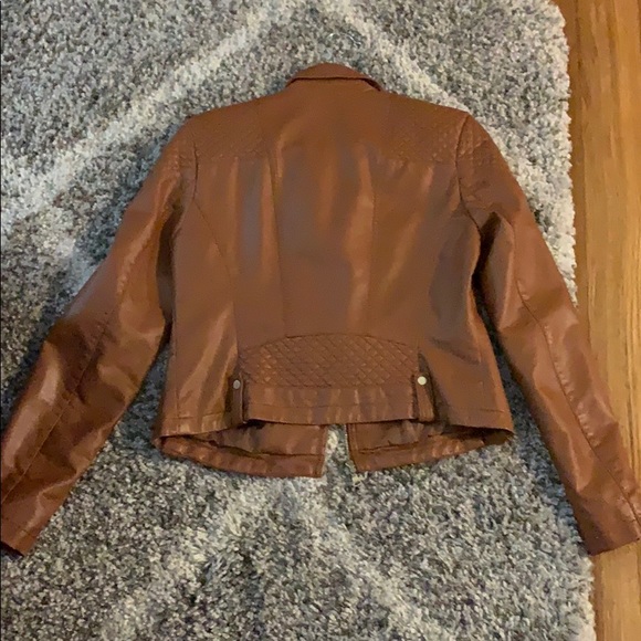 SOLD !! Express leather jacket - Picture 4 of 4